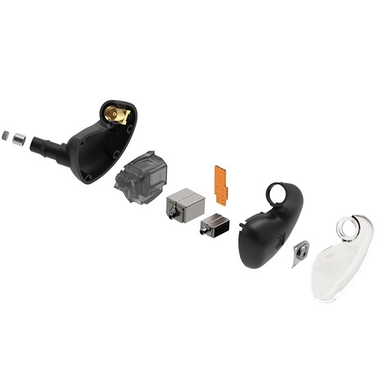Audiofly AF180 MK2 In-Ear Monitors w/ Super-Light Twisted Cable (Black)