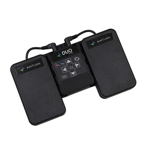 AirTurn Duo 500 Dual Bluetooth Wireless Pedal w/ Bluetooth Remote