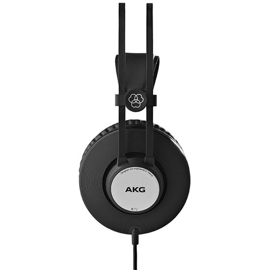 AKG K72 Closed-Back Headphones for Live Sound Monitoring & Recording Studios