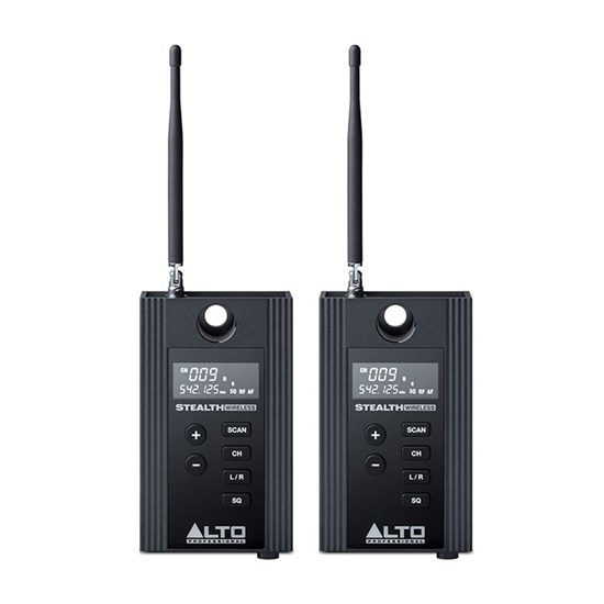 Alto Professional Stealth Wireless MKII 2-Channel UHF System for Powered Speakers