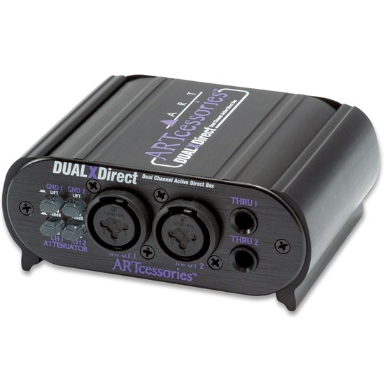ART Pro Audio DualXDirect Dual Professional Active Active Direct Box