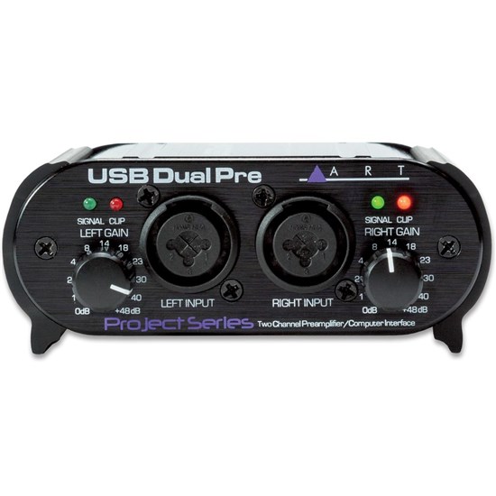 ART Pro Audio USB Dual Pre Project Series 2-Channel USB Pre