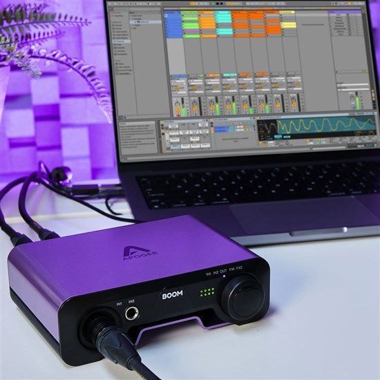 Apogee Boom 2-In/2-Out USB-C Audio Interface w/ DSP