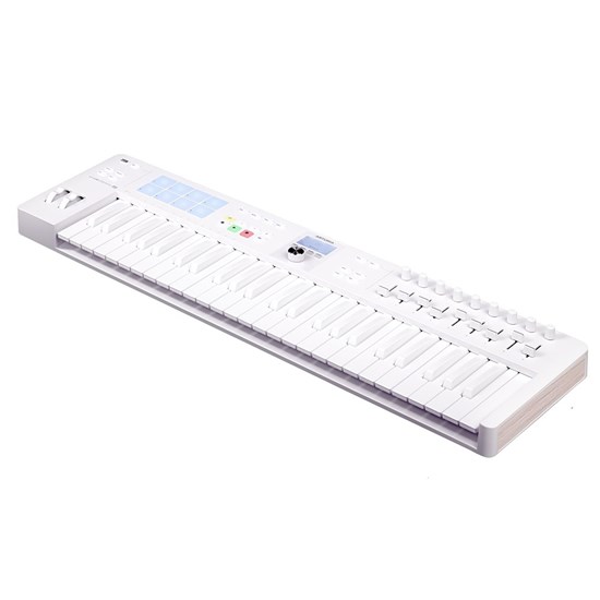 Arturia KeyLab Essential 49 MK3 Universal MIDI Controller Keyboard (LTD Alpine White)