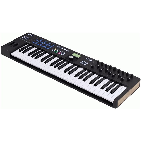 Arturia KeyLab Essential 49 MK3 Universal MIDI Controller Keyboard (Black)