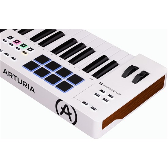 Arturia KeyLab Essential 49 MK3 Universal MIDI Controller Keyboard (White)