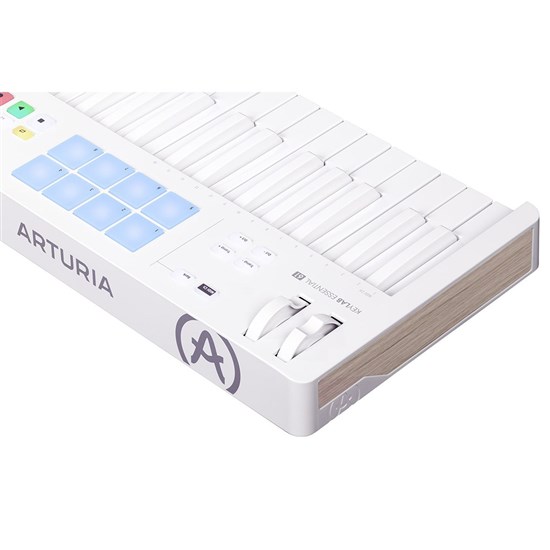 Arturia KeyLab Essential 61 MK3 Universal MIDI Controller Keyboard (LTD Alpine White)