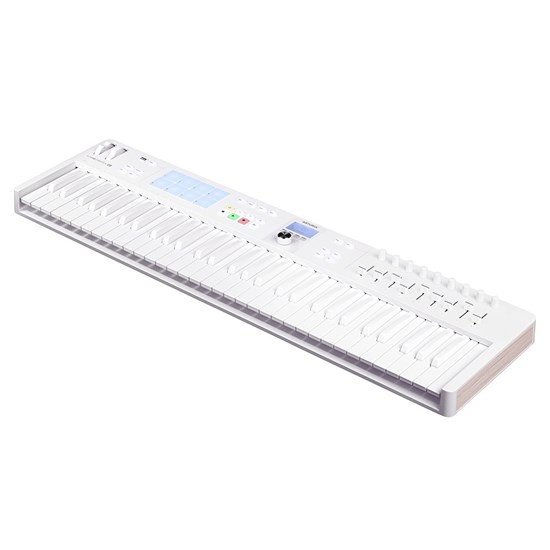Arturia KeyLab Essential 61 MK3 Universal MIDI Controller Keyboard (LTD Alpine White)