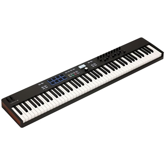 Arturia KeyLab Essential 88 MK3 Universal MIDI Controller Keyboard (Black)