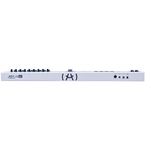 Arturia KeyLab Essential 61 USB/MIDI Controller Keyboard (White)