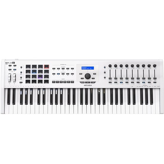 Arturia KeyLab 61 MK2 Ultimate MIDI Controller (White)
