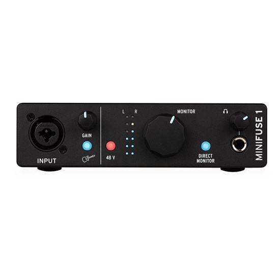 Arturia MiniFuse 1 1 In/2 Out USB 2 Interface (Black)