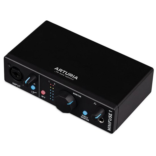 Arturia MiniFuse 1 1 In/2 Out USB 2 Interface (Black)