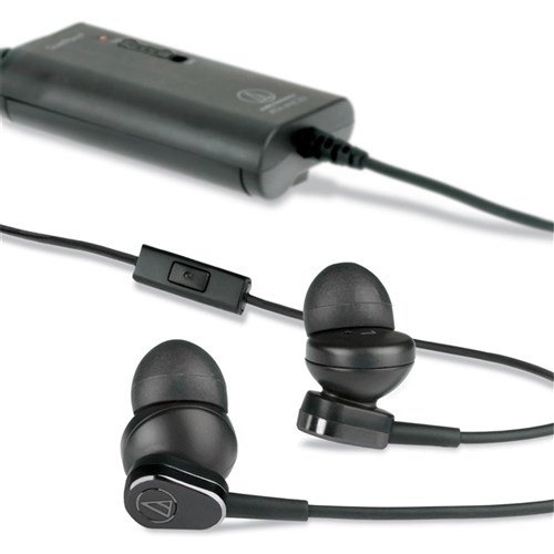 Audio Technica ANC33iS Noise-Cancelling Earphones