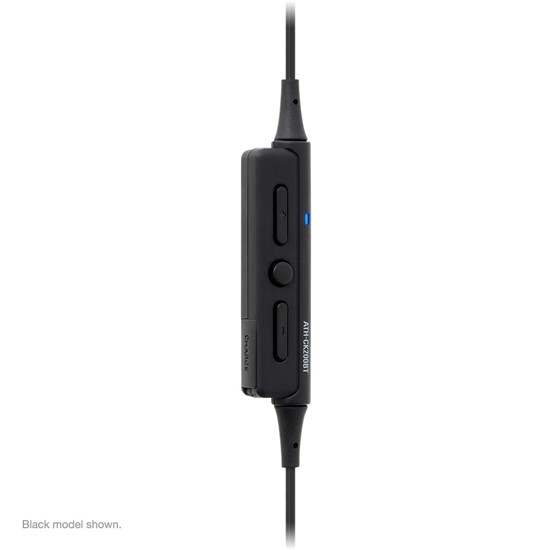 Audio Technica ATH CK200BT Wireless In-Ear Headphones (White)