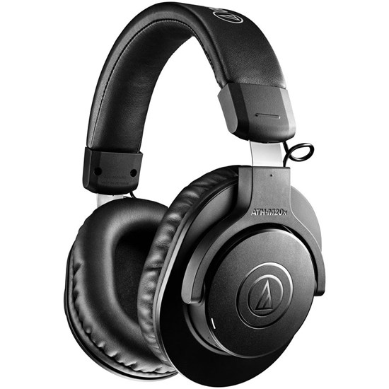 Audio Technica ATH M20xBT Wireless Over-Ear Headphones w/ Bluetooth (Black)