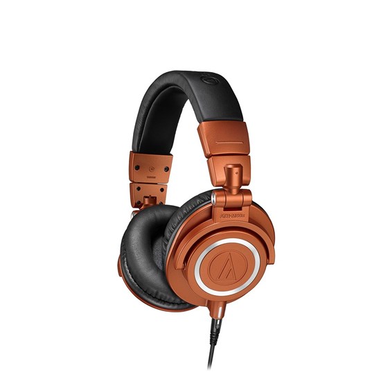 Audio Technica ATH M50x Studio Headphones (Limited Edition Lantern Glow Orange)