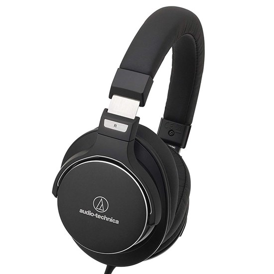 Audio Technica ATH MSR7b Over-Ear High-Resolution Headphones (Black)