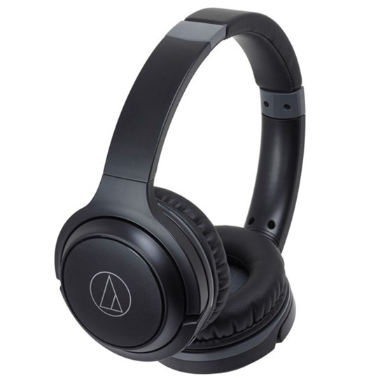 Audio Technica ATH-S200BT Wireless Over-Ear Headphones w/ Bluetooth (Black)