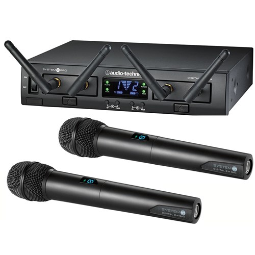 Audio Technica System 10 Pro ATW1322 Dual Handheld Wireless Mic System