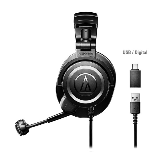 Audio Technica ATH M50xSTS-USB StreamSet Streaming Headset w/ USB Connection