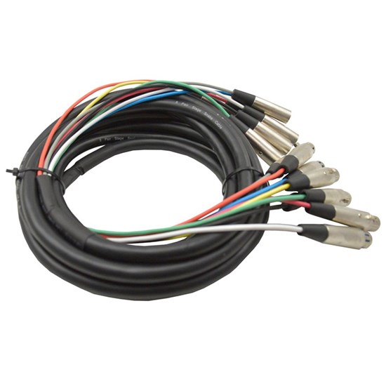 AVE Connex XLR8X810M Multicore Cable XLRM to XLRF (10m)