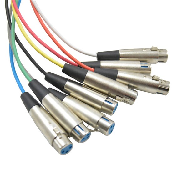 AVE Connex XLR8X810M Multicore Cable XLRM to XLRF (10m)