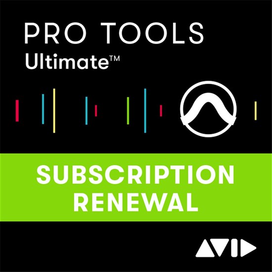 Avid Pro Tools Ultimate 1-Year Subscription - RENEW (eLicense)