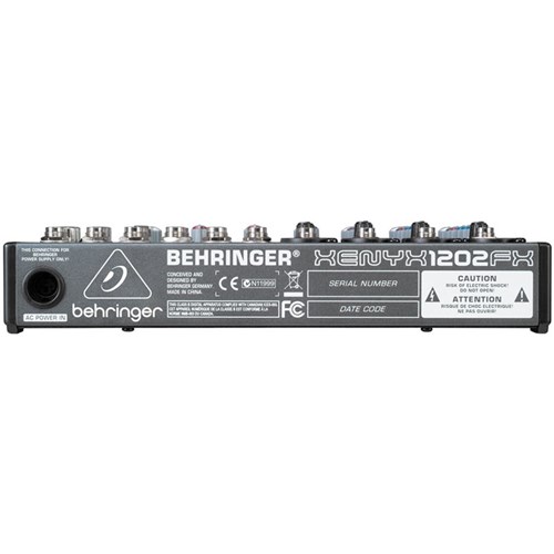 Behringer Xenyx 1202FX 12-Input Mic/Line Mixer w/ FX