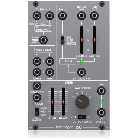 Behringer 150 Legendary Analogue Ring Modulator/Noise/ S&H/LFO Module for Eurorack