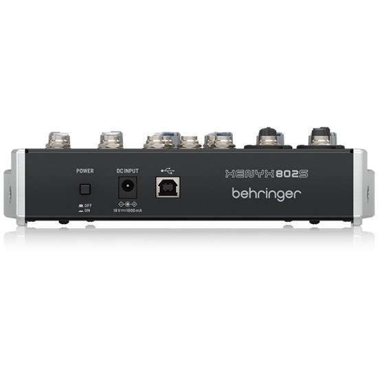 Behringer Xenyx 802S Premium Analog 8-Input Mixer w/ USB Streaming Interface