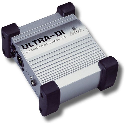 Behringer Ultra-DI DI100 Battery/Phantom Powered DI-Box