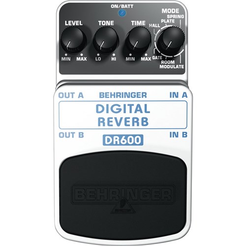 Behringer DR600 Digital Reverb Effects Pedal