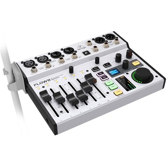 Behringer FLOW-8 Digital Mixer w/ 8-Inputs, App,  Bluetooth, FX & USB Audio Interface