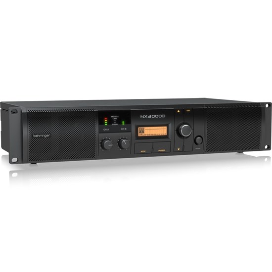Behringer NX3000 Ultra Lightweight 3000W Class-D Power Amplifier w/ DSP Control