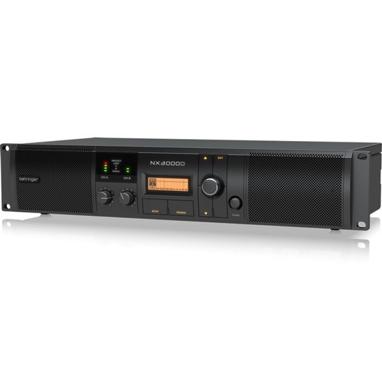Behringer NX3000 Ultra Lightweight 3000W Class-D Power Amplifier w/ DSP Control