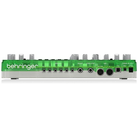 Behringer RD6 Classic 606 Analog Drum Machine w/ 16 Step Sequencer (Lime)