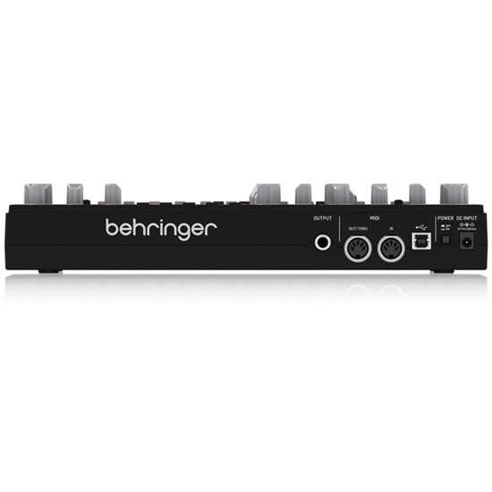 Behringer TD3 Analog Bass Line Synth w/ VCO, VCF, 16-Step Sequencer (Black)