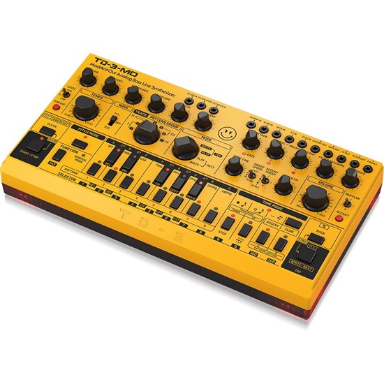 Behringer TD3 MO AM Modded Out Analog Bass Synthesizer (Yellow)
