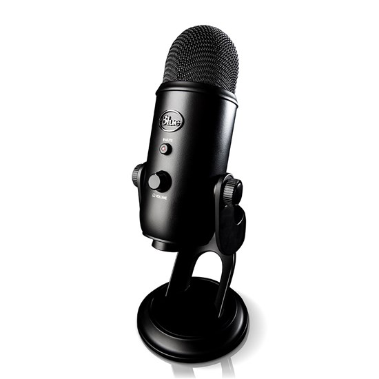 Blue Mic Yeti Premium Multi-Pattern USB Microphone (Blackout)