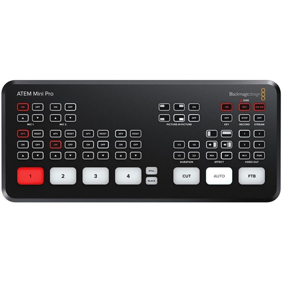 Blackmagic Design ATEM Mini Pro Video Production Broadcast Switcher for Streaming