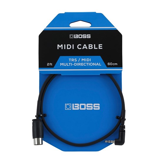 Boss BMIDI235 MIDI to Mini TRS Cable (2ft)