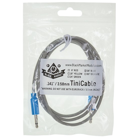 Buchla Black Market Modular Tini Jax Cable - 36