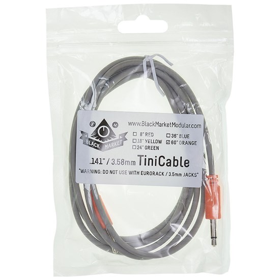 Buchla Black Market Modular Tini Jax Cable - 60