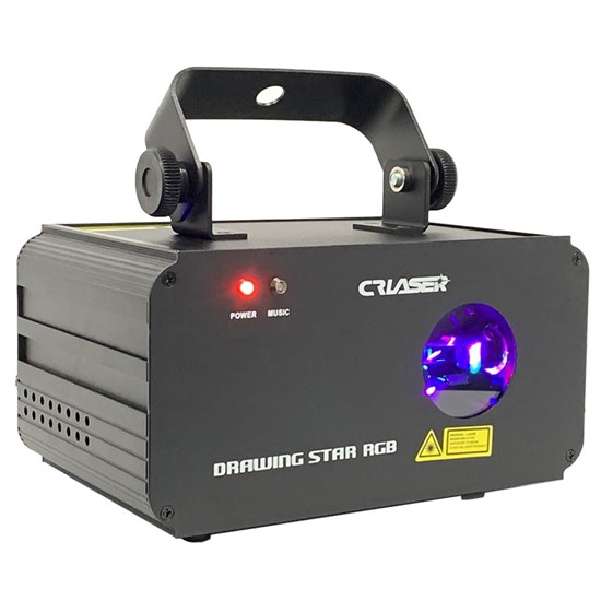 CR Drawing Star RGB Laser (100mW-G + 200mW-R + 500mW-B)