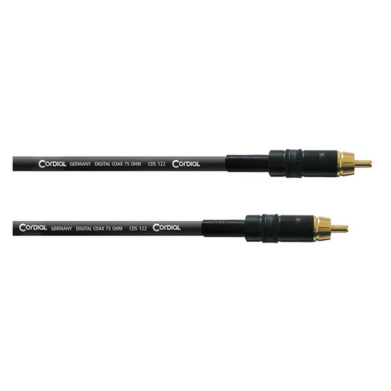 Cordial Select REAN S/PDIF RCA Cable Gold (1m)