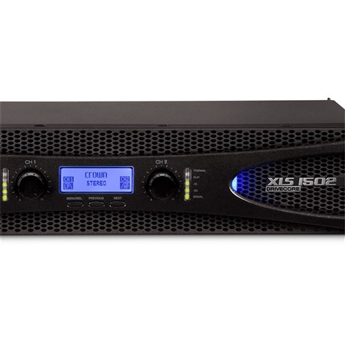 Crown XLS1502 Power Amplifier (2x 525W @ 4ohm)
