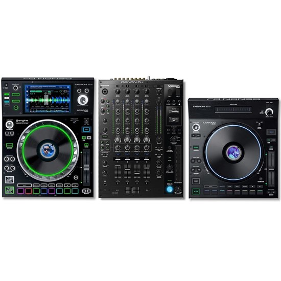 Denon Prime DJ Setup w/ 1x SC5000 Player, 1x LC6000 Controller & X1850 Mixer