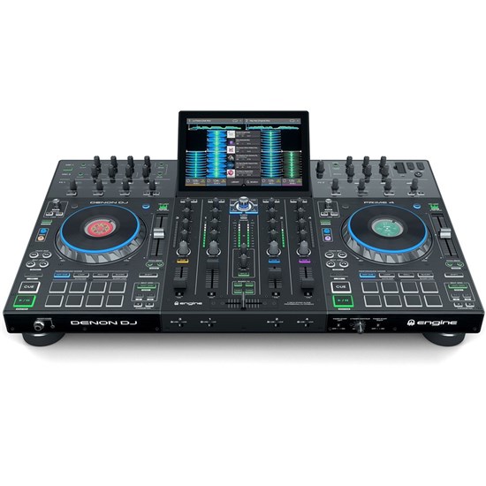 Denon Prime 4 Standalone 4-Deck DJ System w/ 10