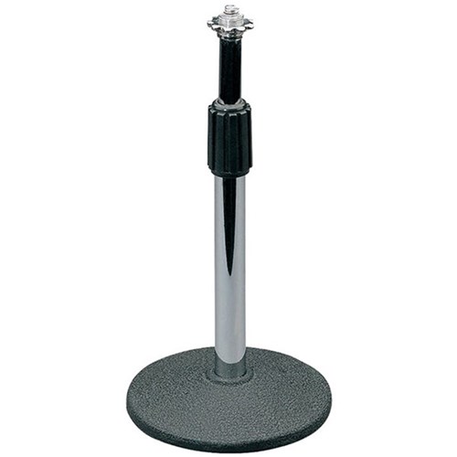 DL Telescopic Desktop Mic Stand w/ Weighted-Base